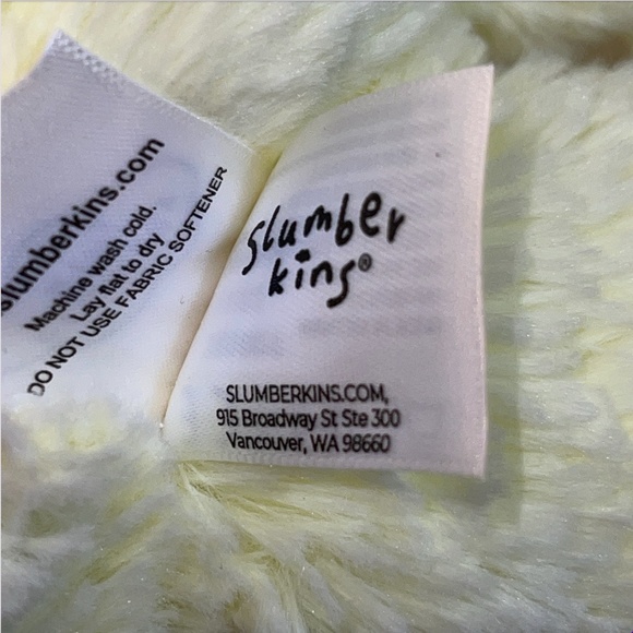 Slumberkins Yak Yellow Plush 14\